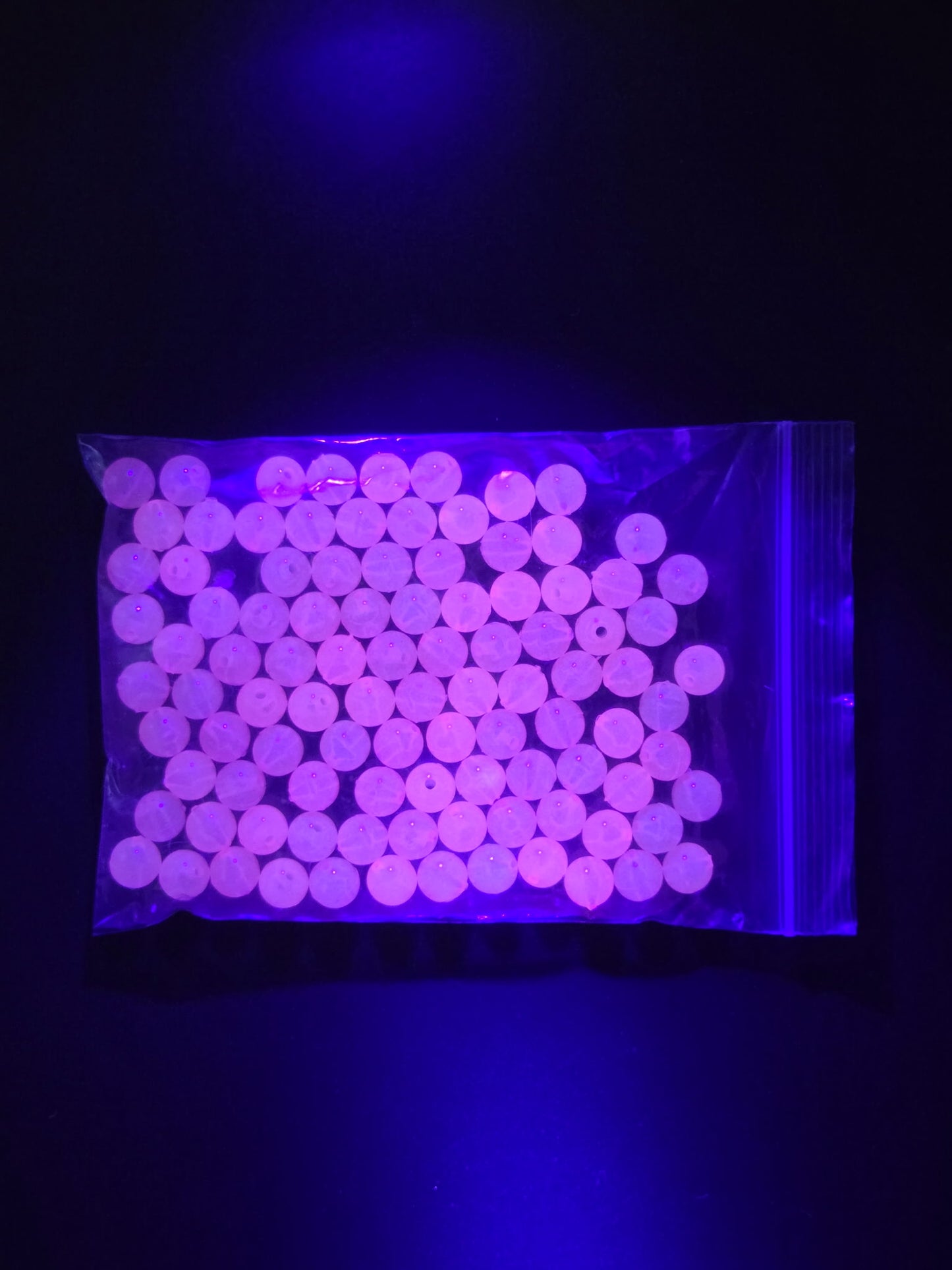 8mm Pink Acrylis beads bag of a 100