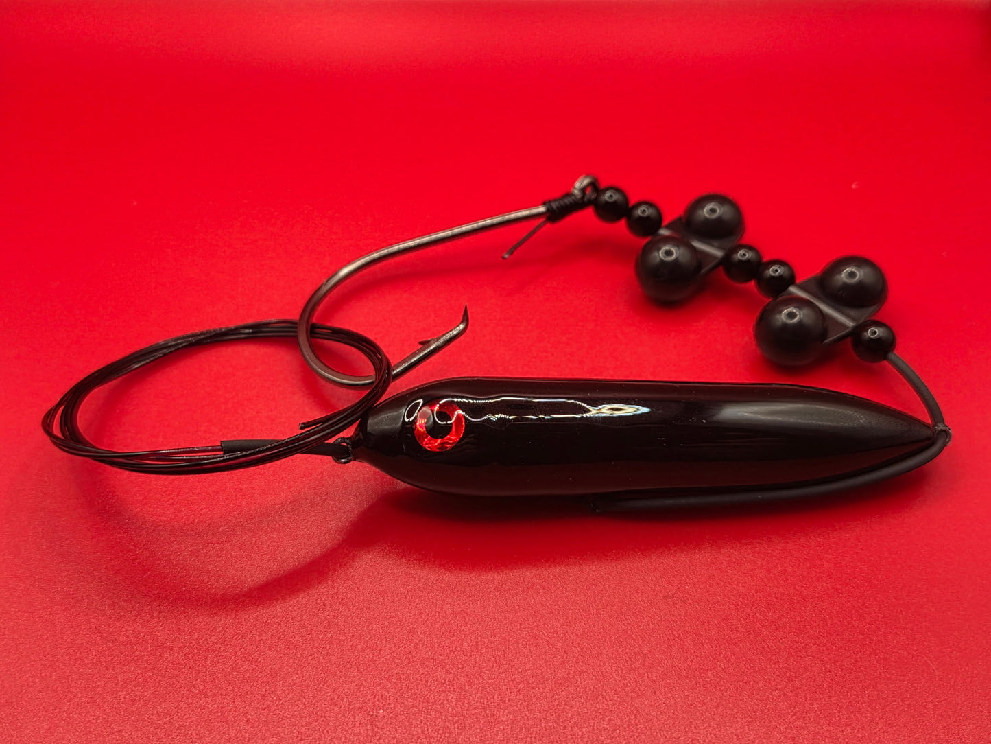 4 inch black out catfish rig