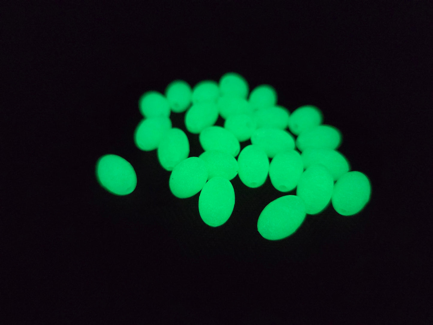 White Rubber Bead