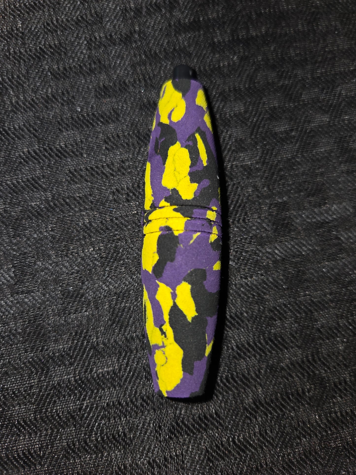 3 inch eva peg float yellow and purple
