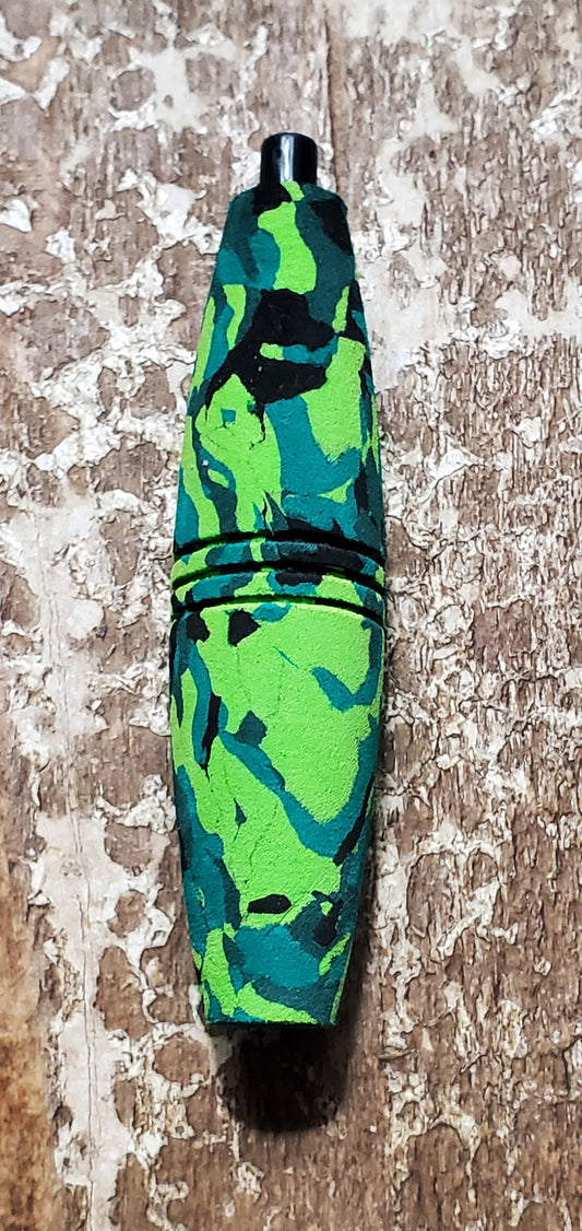 3 inch Eva peg float green and black 3 pack