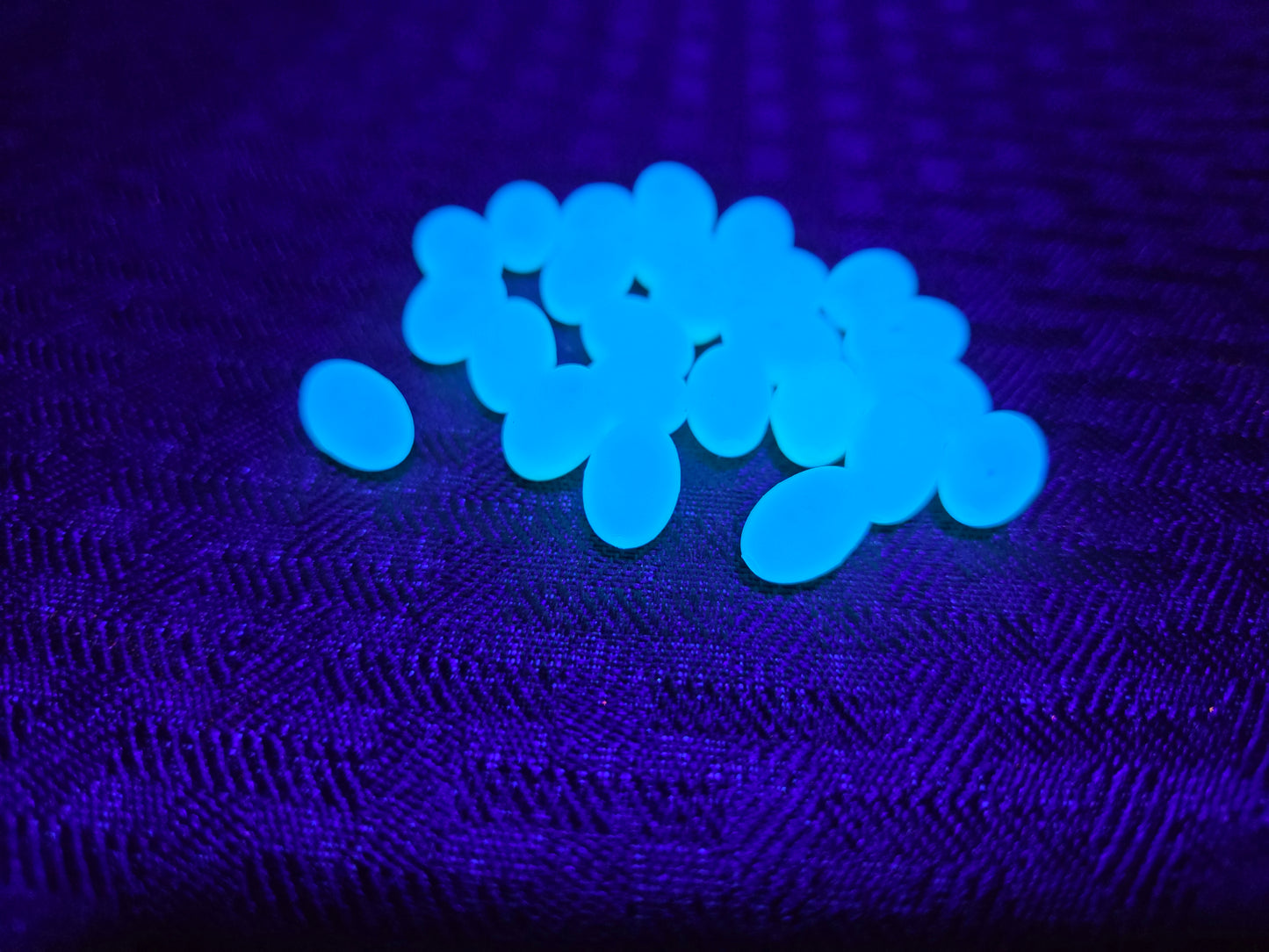 White Rubber Bead