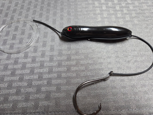 4 inch catfish rig River Rattle black out