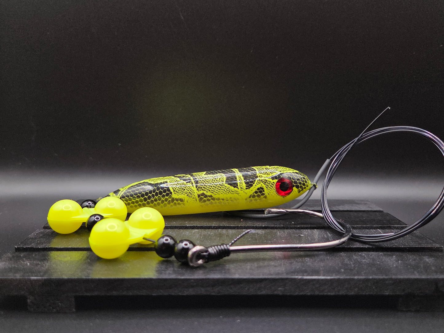 4 inch catfish rattle float rig