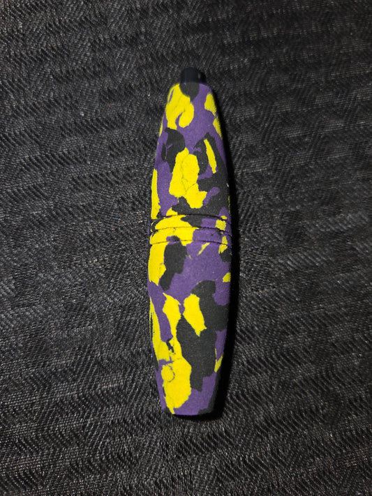 3 inch eva peg float yellow and purple