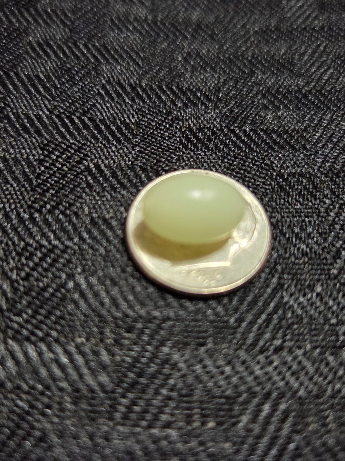 White Rubber Bead