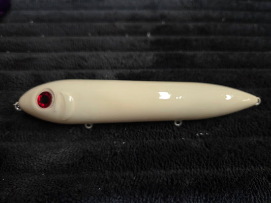 5 inch bone white rattle